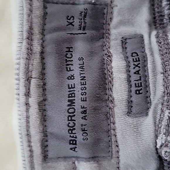 Abercrombie & Fitch Relaxed Fit Sweatpants Size XS Gray - Picture 3 of 4